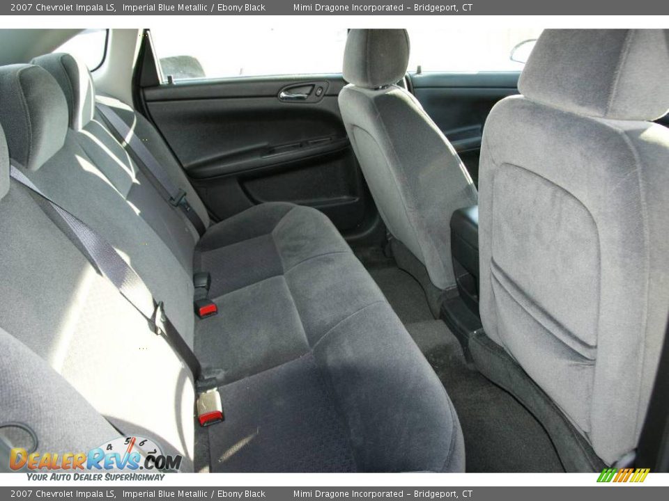 2007 Chevrolet Impala LS Imperial Blue Metallic / Ebony Black Photo #12