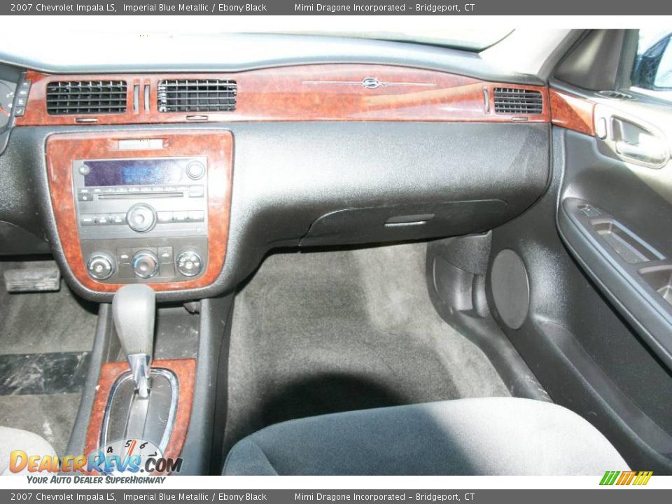 2007 Chevrolet Impala LS Imperial Blue Metallic / Ebony Black Photo #14