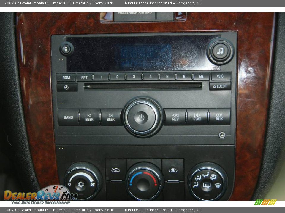 2007 Chevrolet Impala LS Imperial Blue Metallic / Ebony Black Photo #15