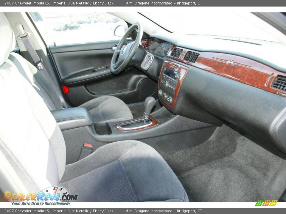 2007 Chevrolet Impala LS Imperial Blue Metallic / Ebony Black Photo #16