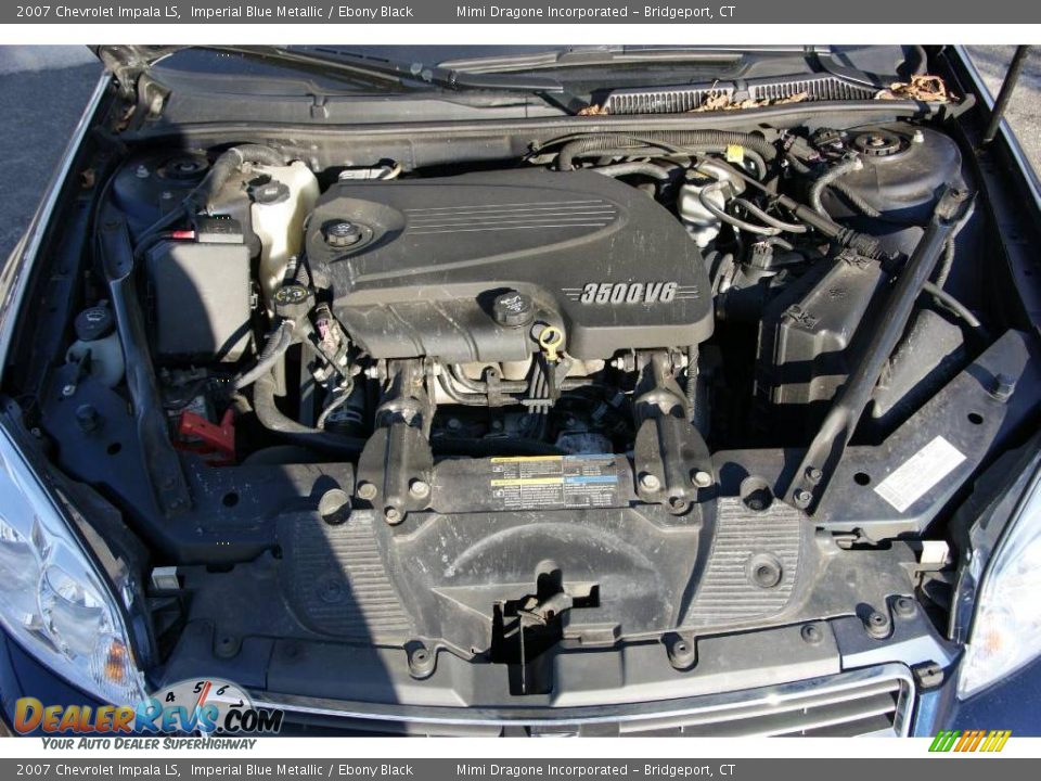 2007 Chevrolet Impala LS Imperial Blue Metallic / Ebony Black Photo #18