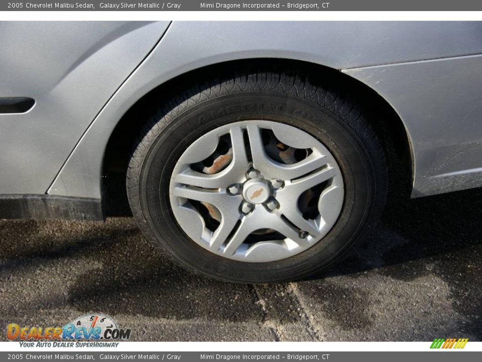 2005 Chevrolet Malibu Sedan Galaxy Silver Metallic / Gray Photo #7