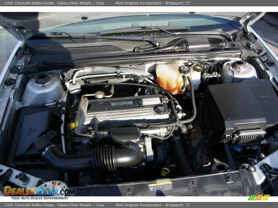 2005 Chevrolet Malibu Sedan Galaxy Silver Metallic / Gray Photo #18