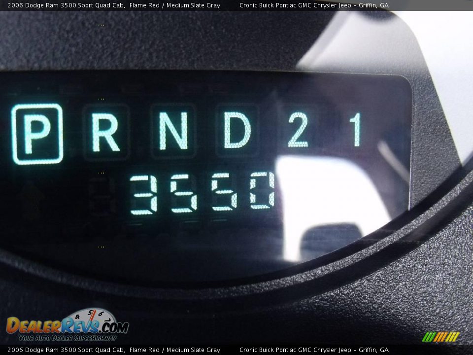 2006 Dodge Ram 3500 Sport Quad Cab Flame Red / Medium Slate Gray Photo #24