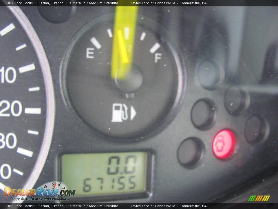 2004 Ford Focus SE Sedan French Blue Metallic / Medium Graphite Photo #15