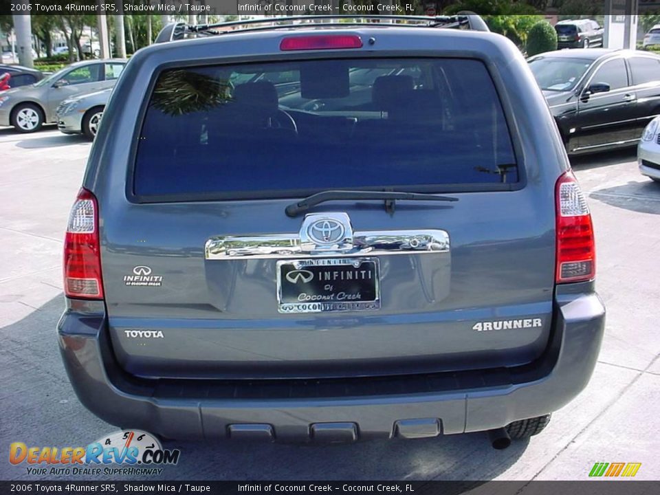 2006 Toyota 4Runner SR5 Shadow Mica / Taupe Photo #4
