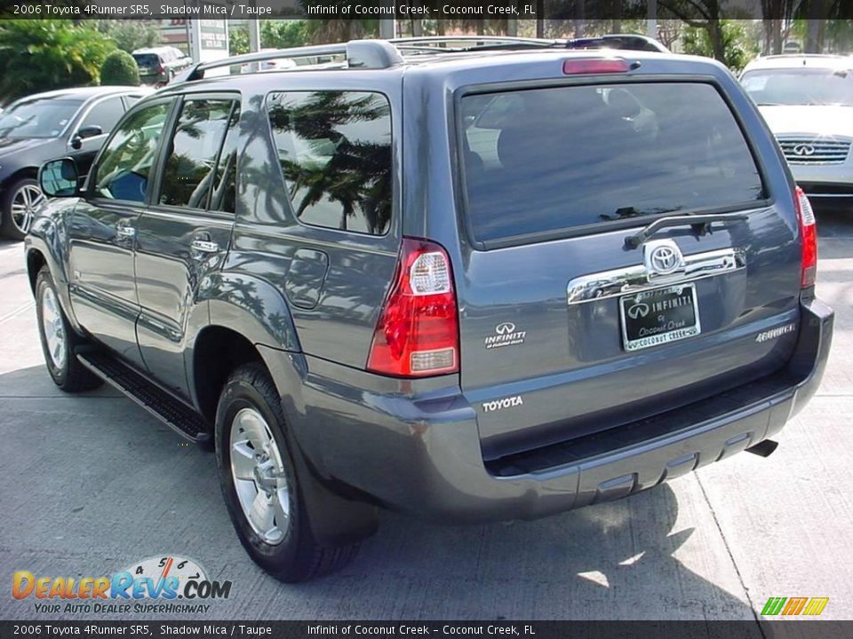 2006 Toyota 4Runner SR5 Shadow Mica / Taupe Photo #6