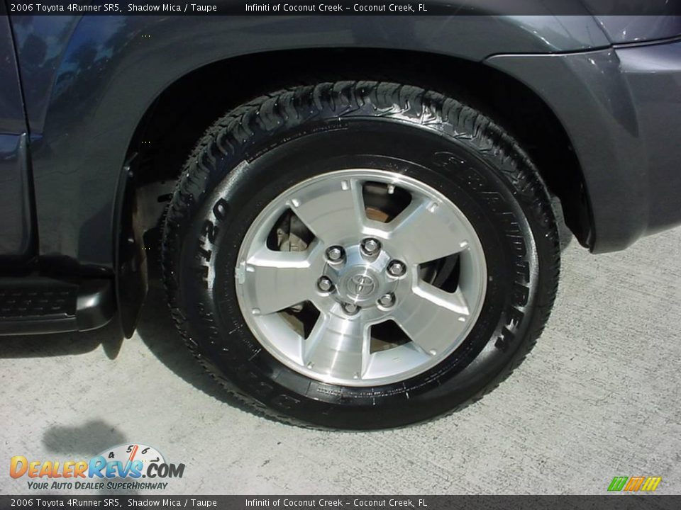 2006 Toyota 4Runner SR5 Shadow Mica / Taupe Photo #12