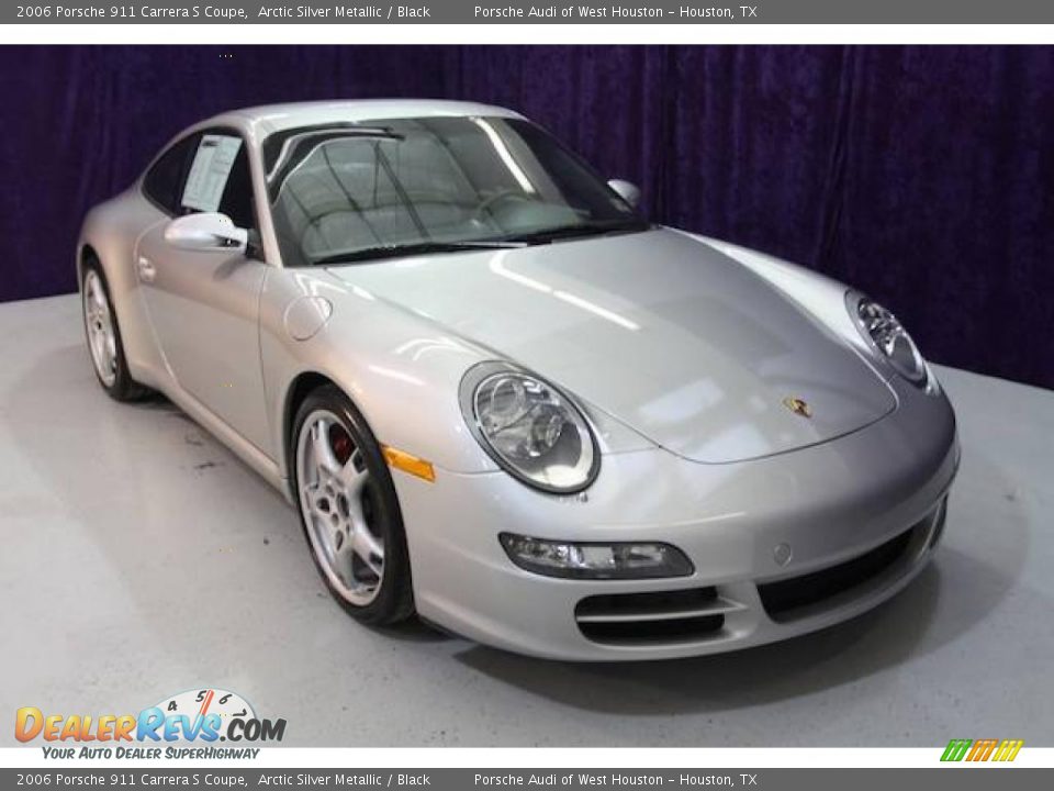 2006 Porsche 911 Carrera S Coupe Arctic Silver Metallic / Black Photo #1