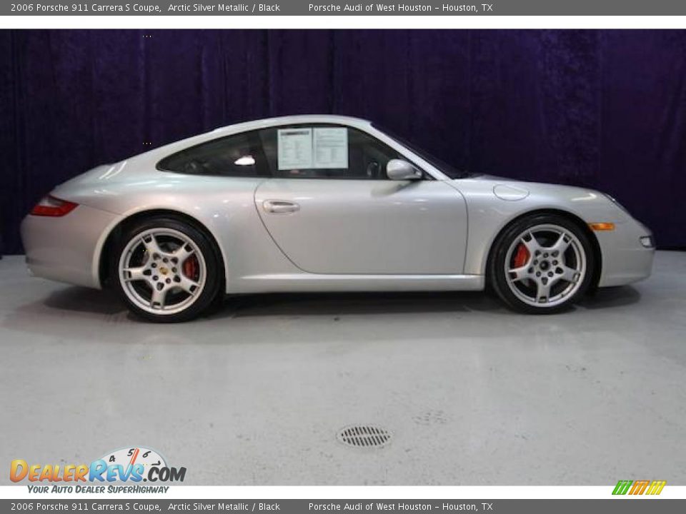 2006 Porsche 911 Carrera S Coupe Arctic Silver Metallic / Black Photo #4