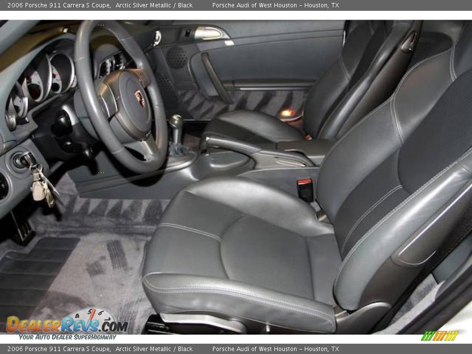 2006 Porsche 911 Carrera S Coupe Arctic Silver Metallic / Black Photo #6