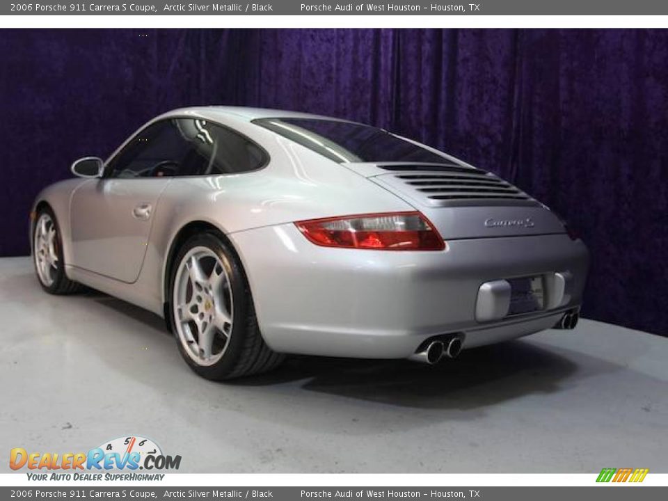2006 Porsche 911 Carrera S Coupe Arctic Silver Metallic / Black Photo #12