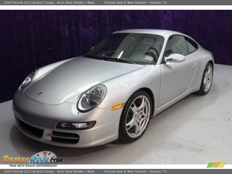 2006 Porsche 911 Carrera S Coupe Arctic Silver Metallic / Black Photo #18