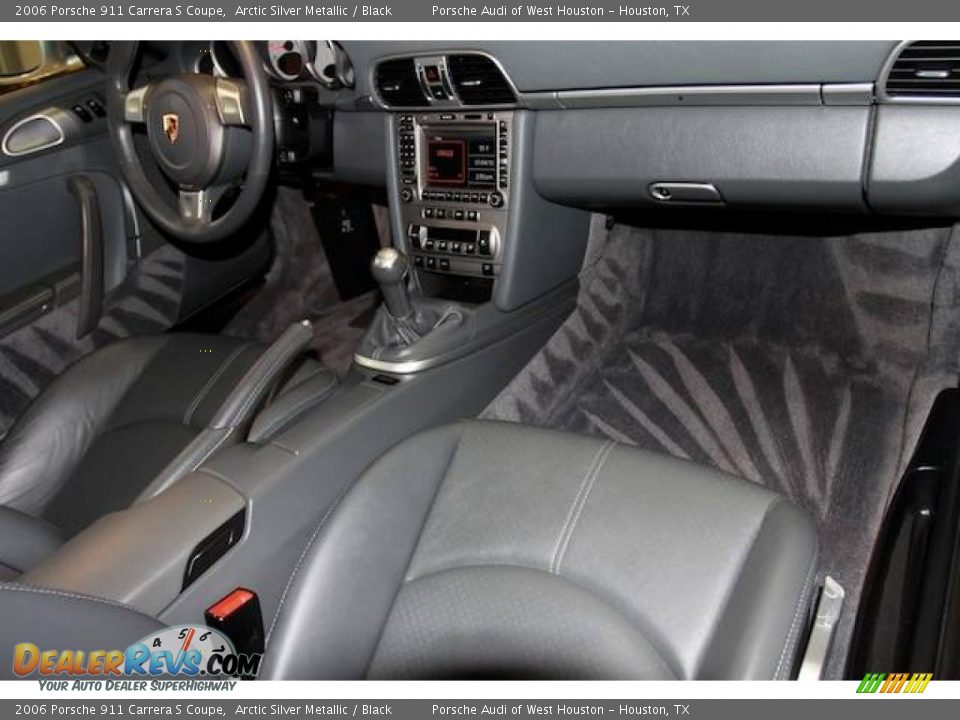 2006 Porsche 911 Carrera S Coupe Arctic Silver Metallic / Black Photo #23