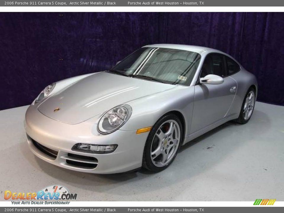2006 Porsche 911 Carrera S Coupe Arctic Silver Metallic / Black Photo #31