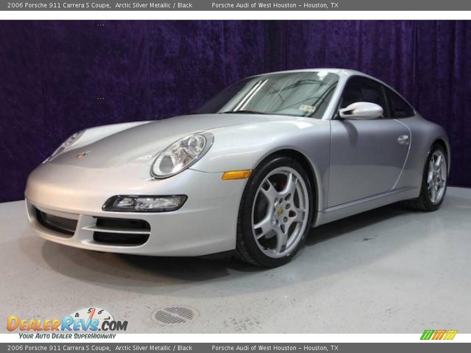 2006 Porsche 911 Carrera S Coupe Arctic Silver Metallic / Black Photo #32