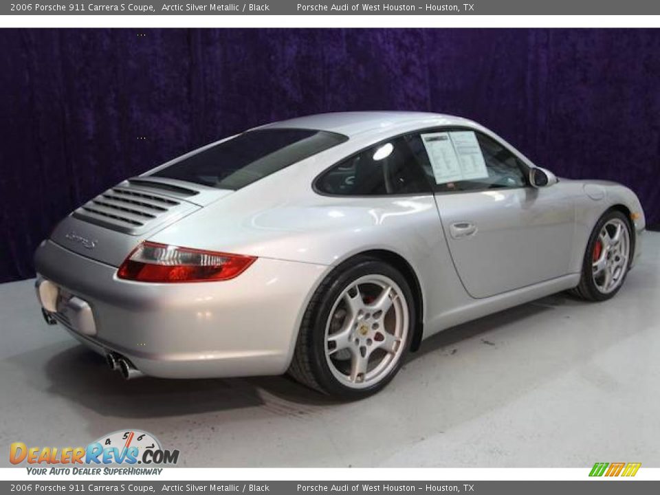 2006 Porsche 911 Carrera S Coupe Arctic Silver Metallic / Black Photo #33