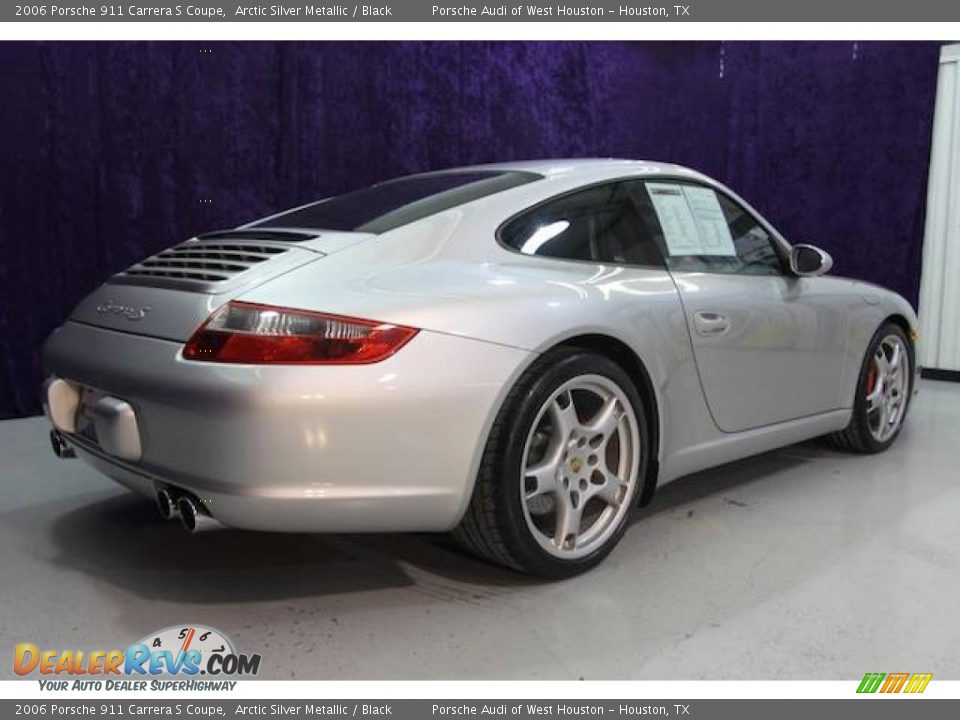 2006 Porsche 911 Carrera S Coupe Arctic Silver Metallic / Black Photo #34