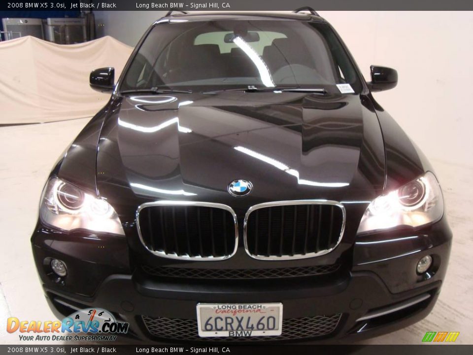2008 BMW X5 3.0si Jet Black / Black Photo #5