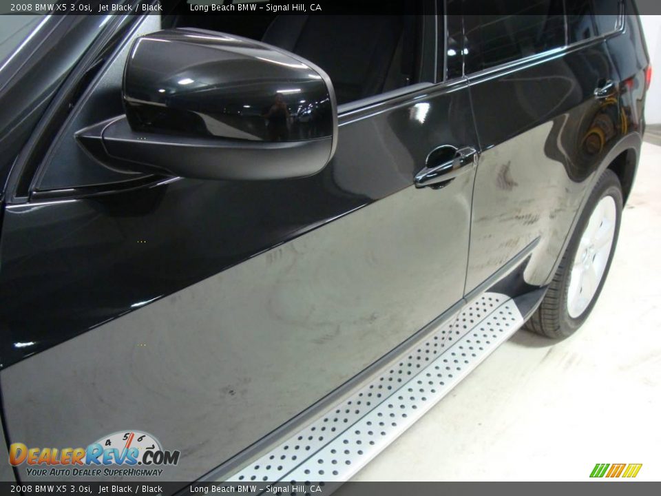 2008 BMW X5 3.0si Jet Black / Black Photo #16