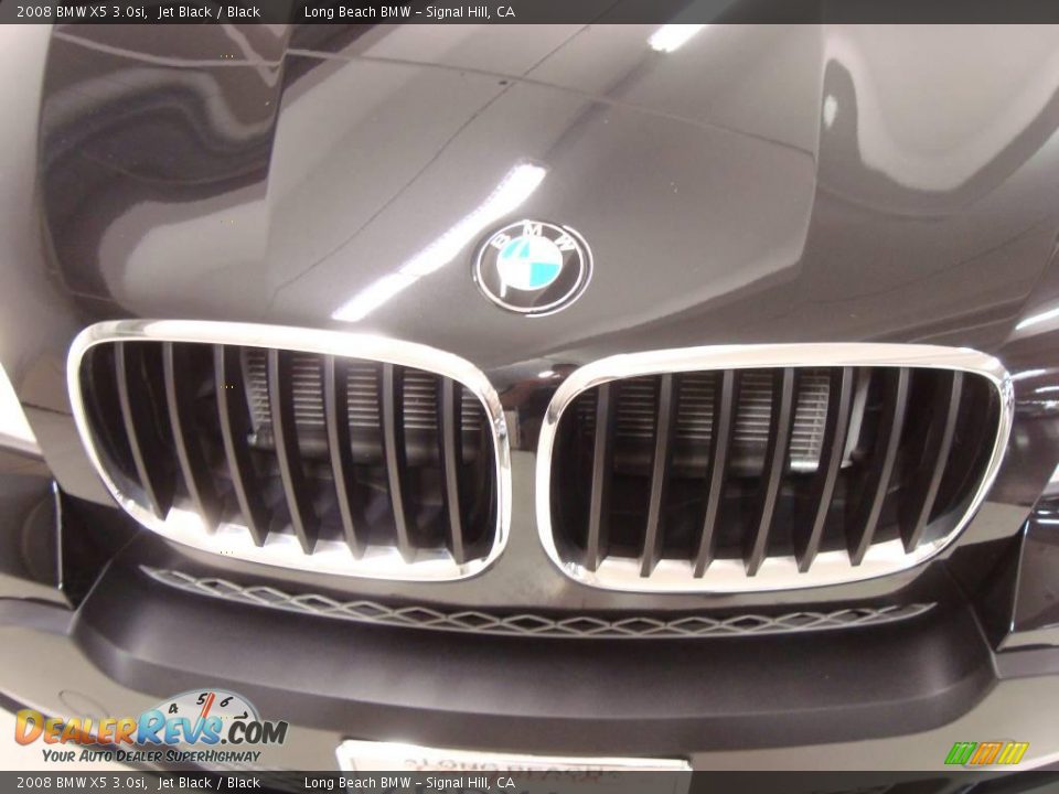 2008 BMW X5 3.0si Jet Black / Black Photo #17