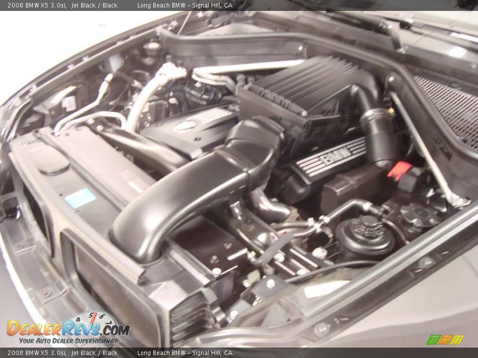 2008 BMW X5 3.0si Jet Black / Black Photo #21