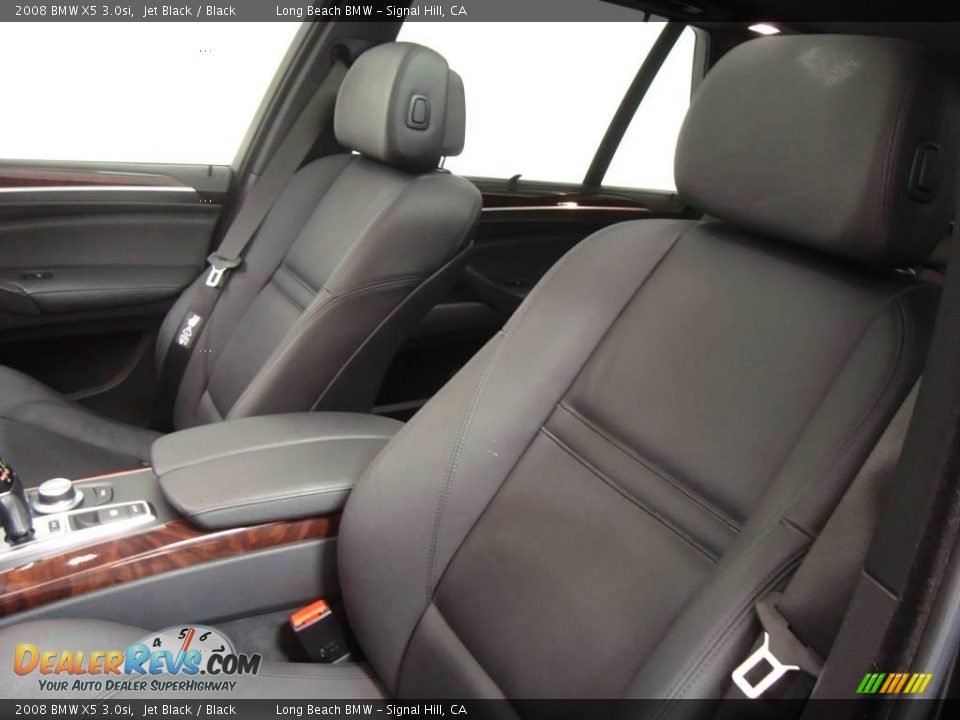 2008 BMW X5 3.0si Jet Black / Black Photo #24