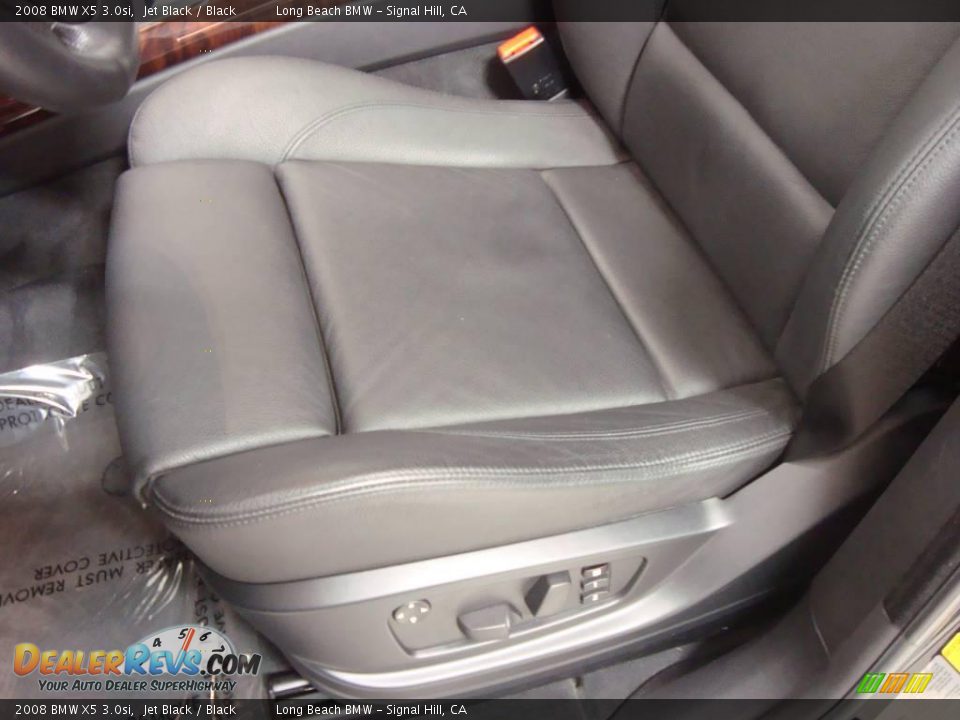 2008 BMW X5 3.0si Jet Black / Black Photo #25