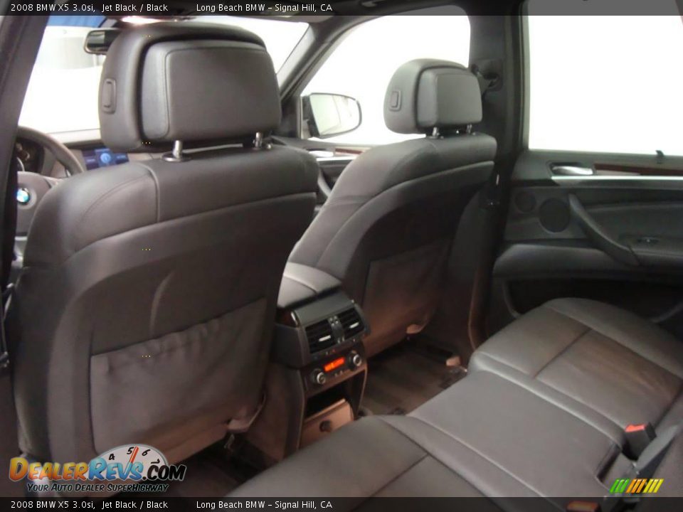 2008 BMW X5 3.0si Jet Black / Black Photo #28