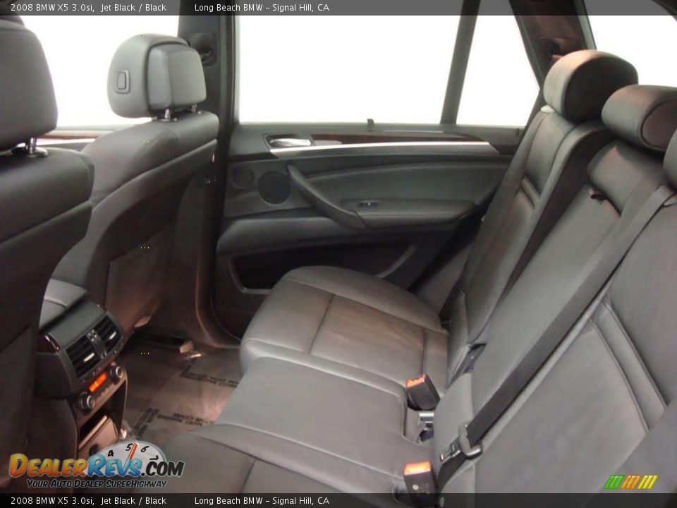 2008 BMW X5 3.0si Jet Black / Black Photo #29