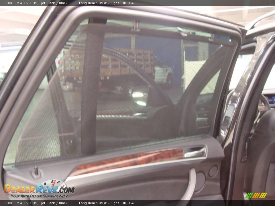 2008 BMW X5 3.0si Jet Black / Black Photo #33