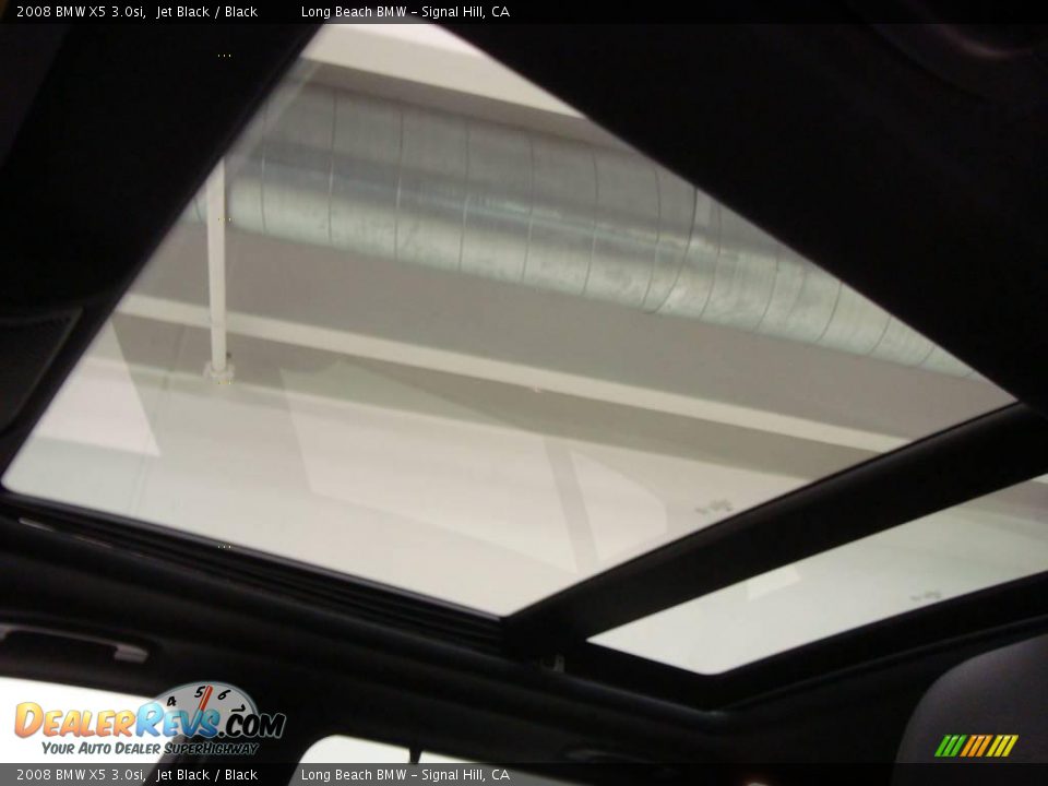 2008 BMW X5 3.0si Jet Black / Black Photo #34