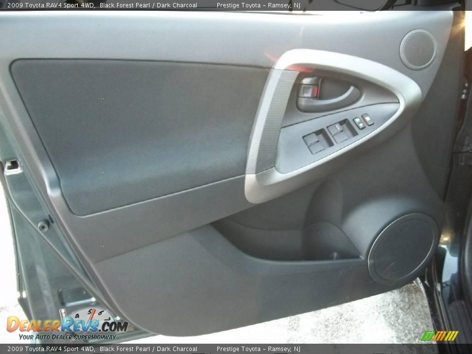 2009 Toyota RAV4 Sport 4WD Black Forest Pearl / Dark Charcoal Photo #6