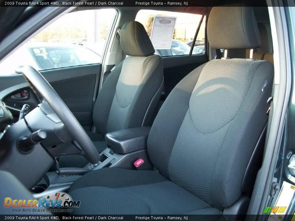 2009 Toyota RAV4 Sport 4WD Black Forest Pearl / Dark Charcoal Photo #8