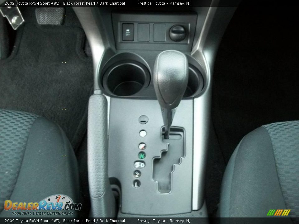2009 Toyota RAV4 Sport 4WD Black Forest Pearl / Dark Charcoal Photo #13