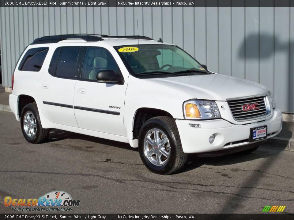 2006 GMC Envoy XL SLT 4x4 Summit White / Light Gray Photo #1