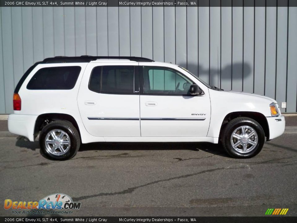 2006 GMC Envoy XL SLT 4x4 Summit White / Light Gray Photo #2