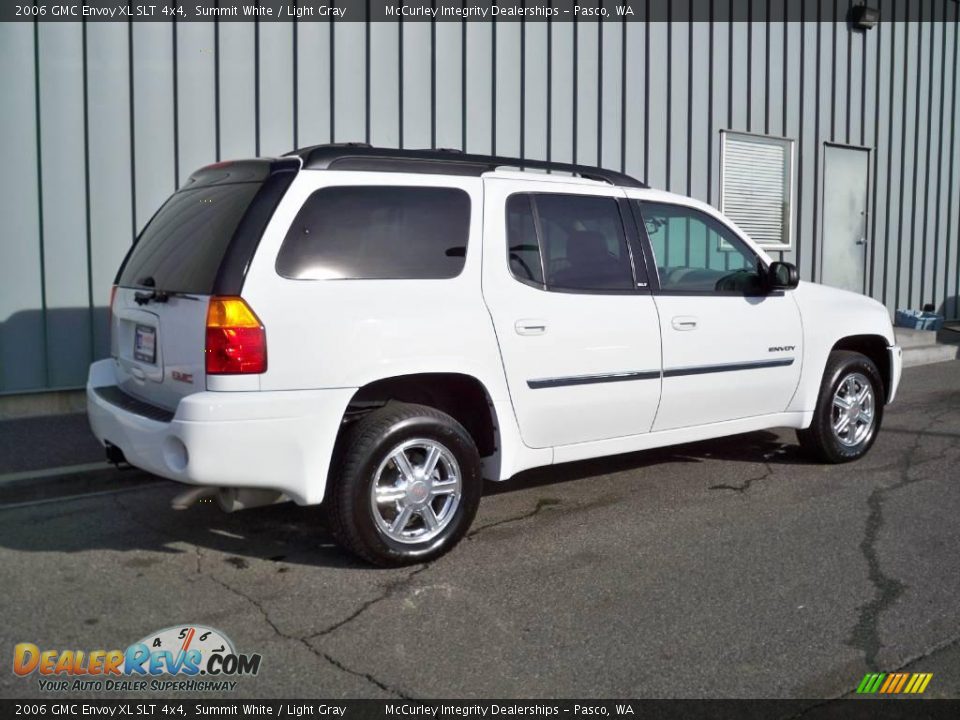 2006 GMC Envoy XL SLT 4x4 Summit White / Light Gray Photo #3