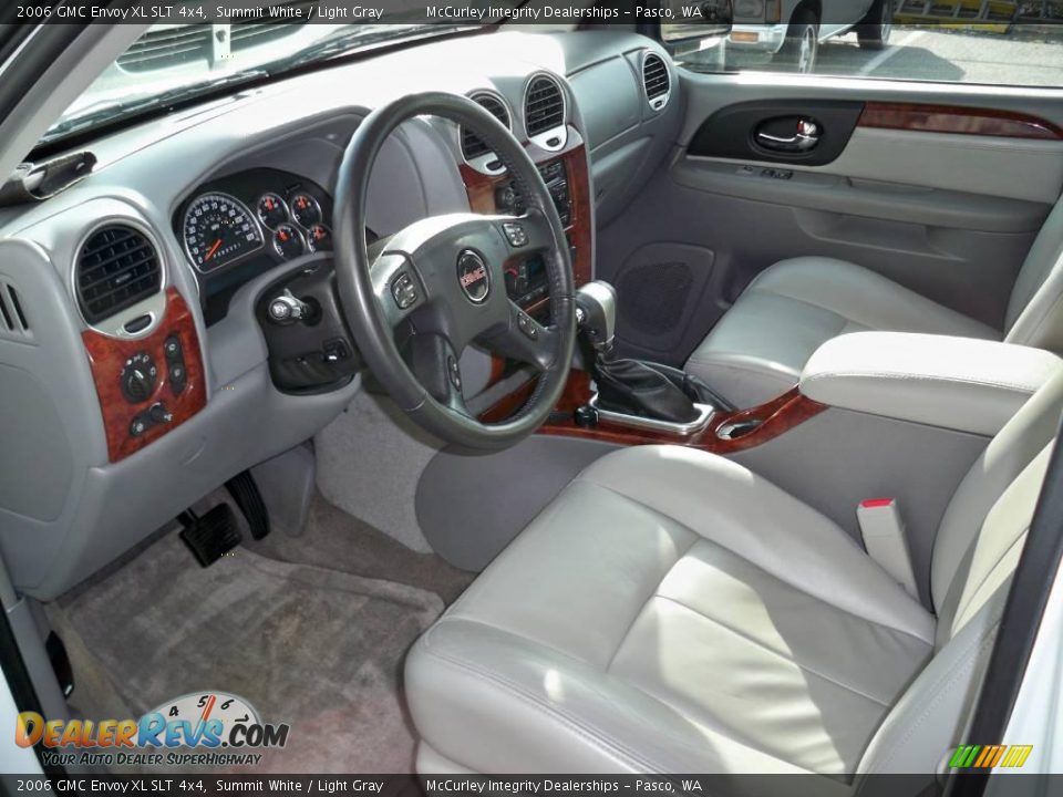 2006 GMC Envoy XL SLT 4x4 Summit White / Light Gray Photo #4