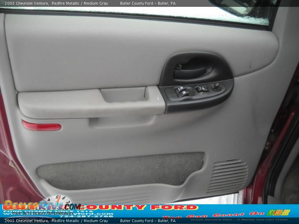 2003 Chevrolet Venture Redfire Metallic / Medium Gray Photo #6