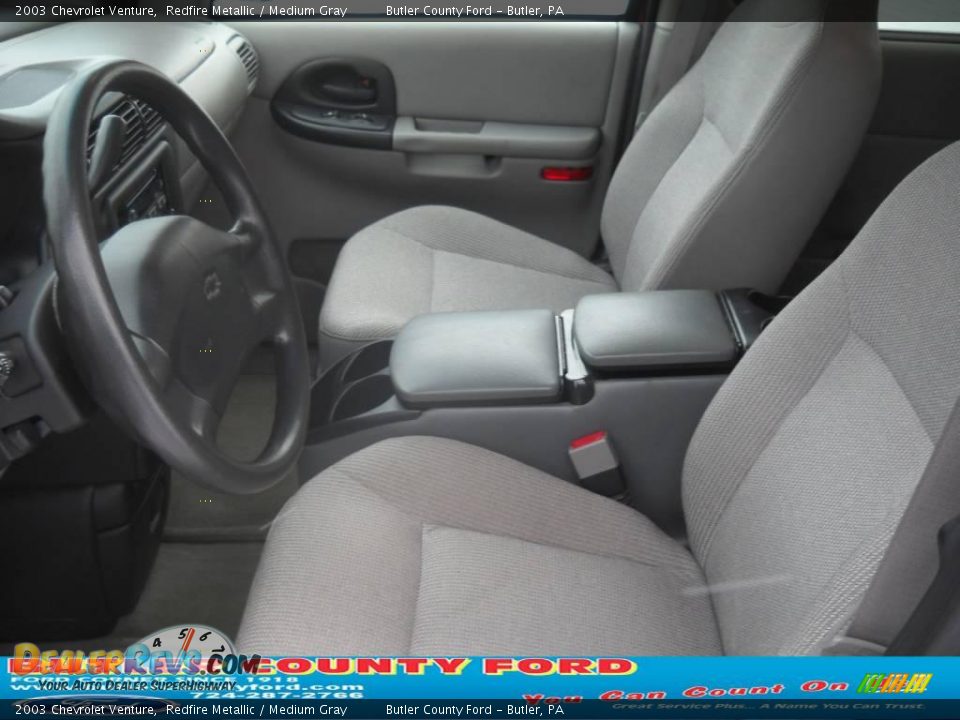 2003 Chevrolet Venture Redfire Metallic / Medium Gray Photo #8