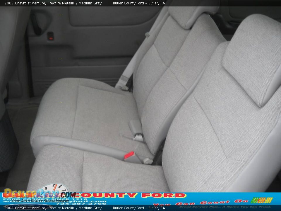 2003 Chevrolet Venture Redfire Metallic / Medium Gray Photo #11