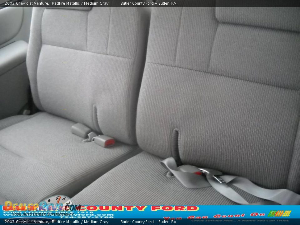 2003 Chevrolet Venture Redfire Metallic / Medium Gray Photo #12