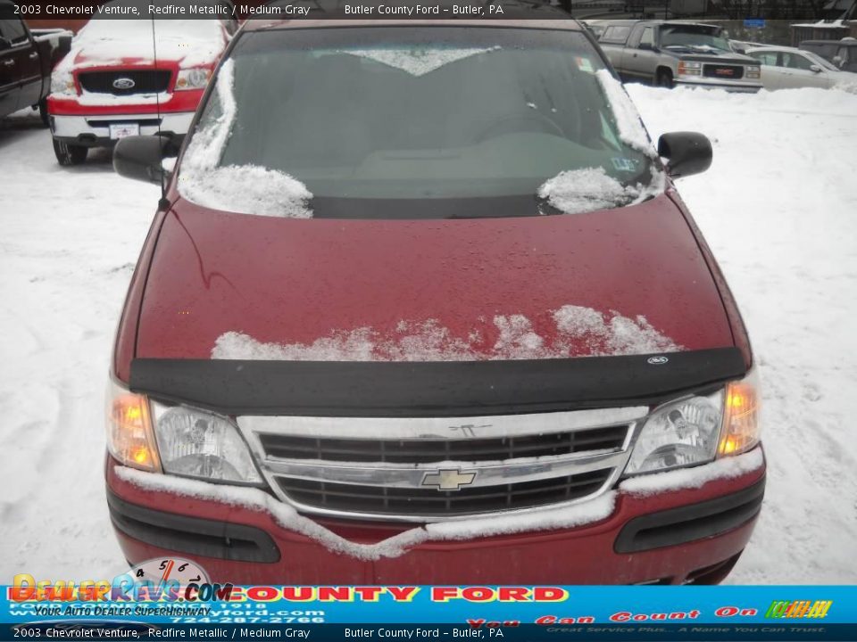 2003 Chevrolet Venture Redfire Metallic / Medium Gray Photo #19