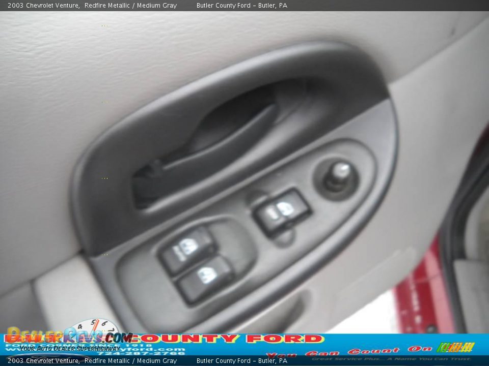 2003 Chevrolet Venture Redfire Metallic / Medium Gray Photo #21
