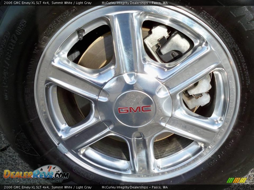 2006 GMC Envoy XL SLT 4x4 Summit White / Light Gray Photo #11