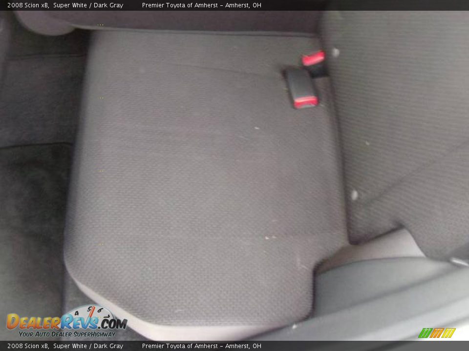 2008 Scion xB Super White / Dark Gray Photo #10