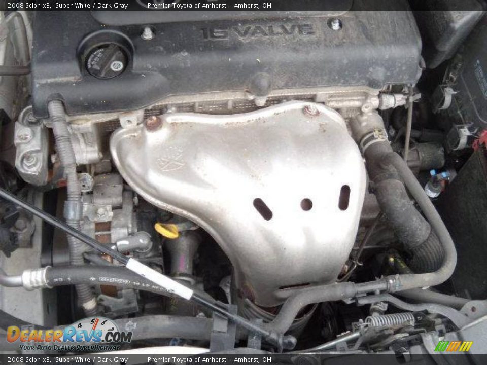 2008 Scion xB Super White / Dark Gray Photo #18
