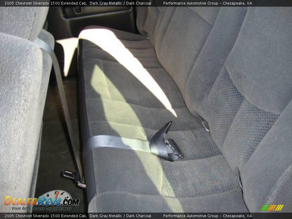 2005 Chevrolet Silverado 1500 Extended Cab Dark Gray Metallic / Dark Charcoal Photo #11