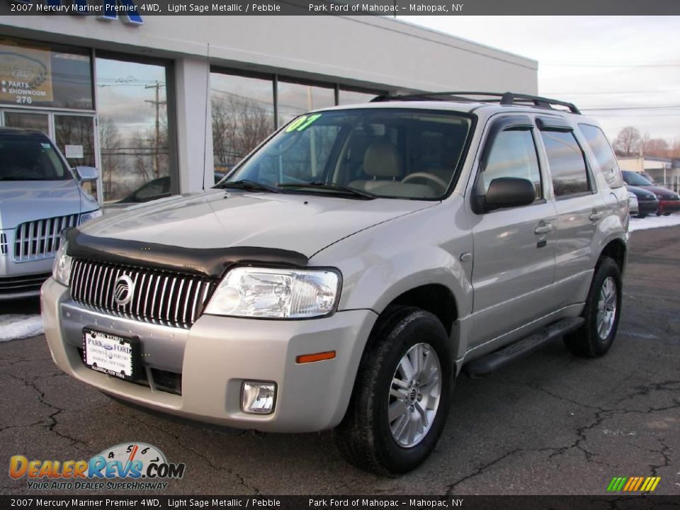 2007 Mercury Mariner Premier 4WD Light Sage Metallic / Pebble Photo #1
